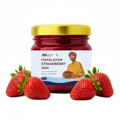 Organic Himalayan Strawberry Jam - Fresh from the Valleys. Sweetened by Nature